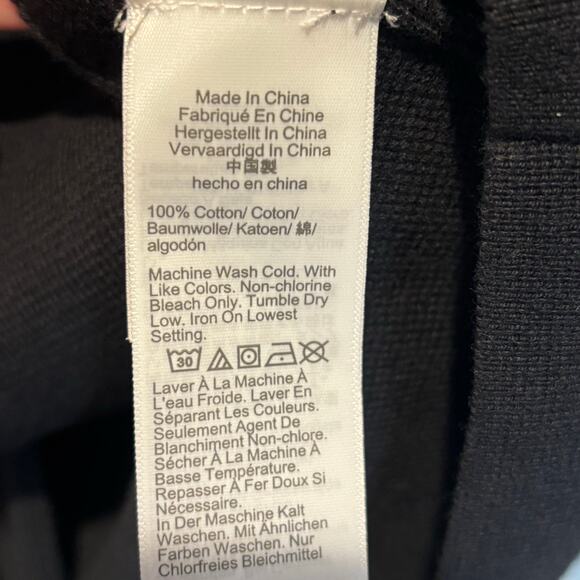 J. Crew Factory NWT Black Schoolboy Sweater Blazer - size Small - Picture 5 of 5